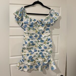 Zara flower beach dress size M new with tags